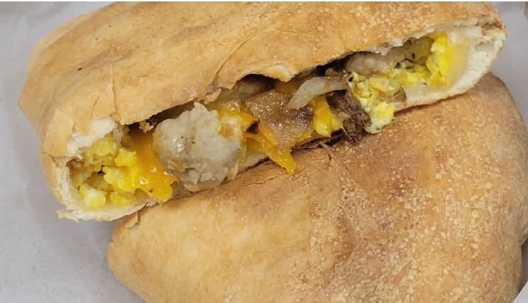 Breakfast Calzone.